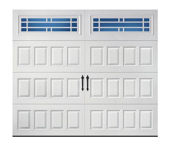 recessed panel garage doors near me