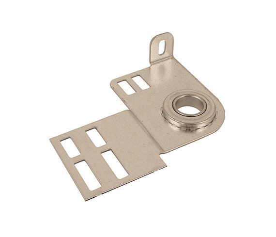 garage door end bearing plate
