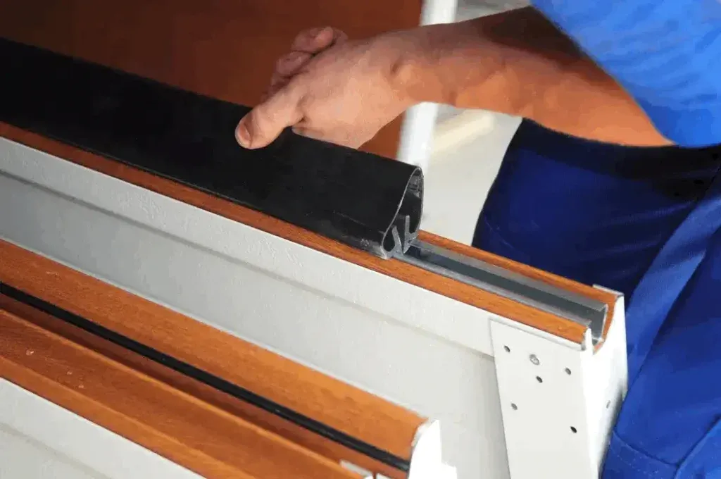 garage door bottom seal garage door weatherstripping good day garage doors