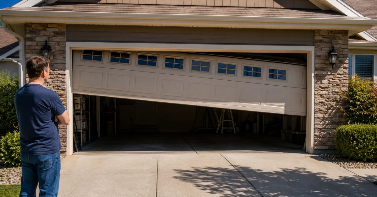 What Garage Door Alignment Problems Can Do to Opener Performance