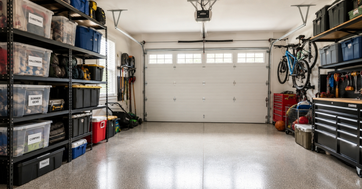 Why Garage Door Maintenance Matters More When You Use Your Garage for Storage